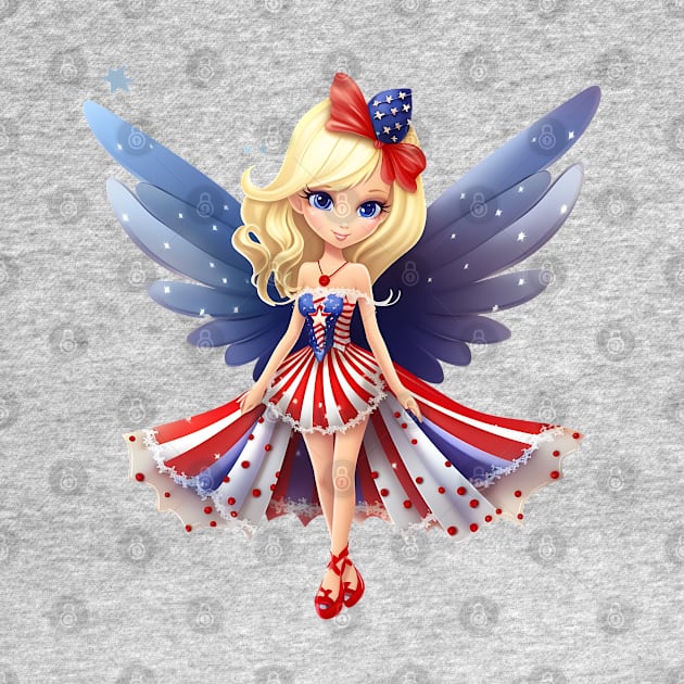 4th of July Fairy #1 by Chromatic Fusion Studio